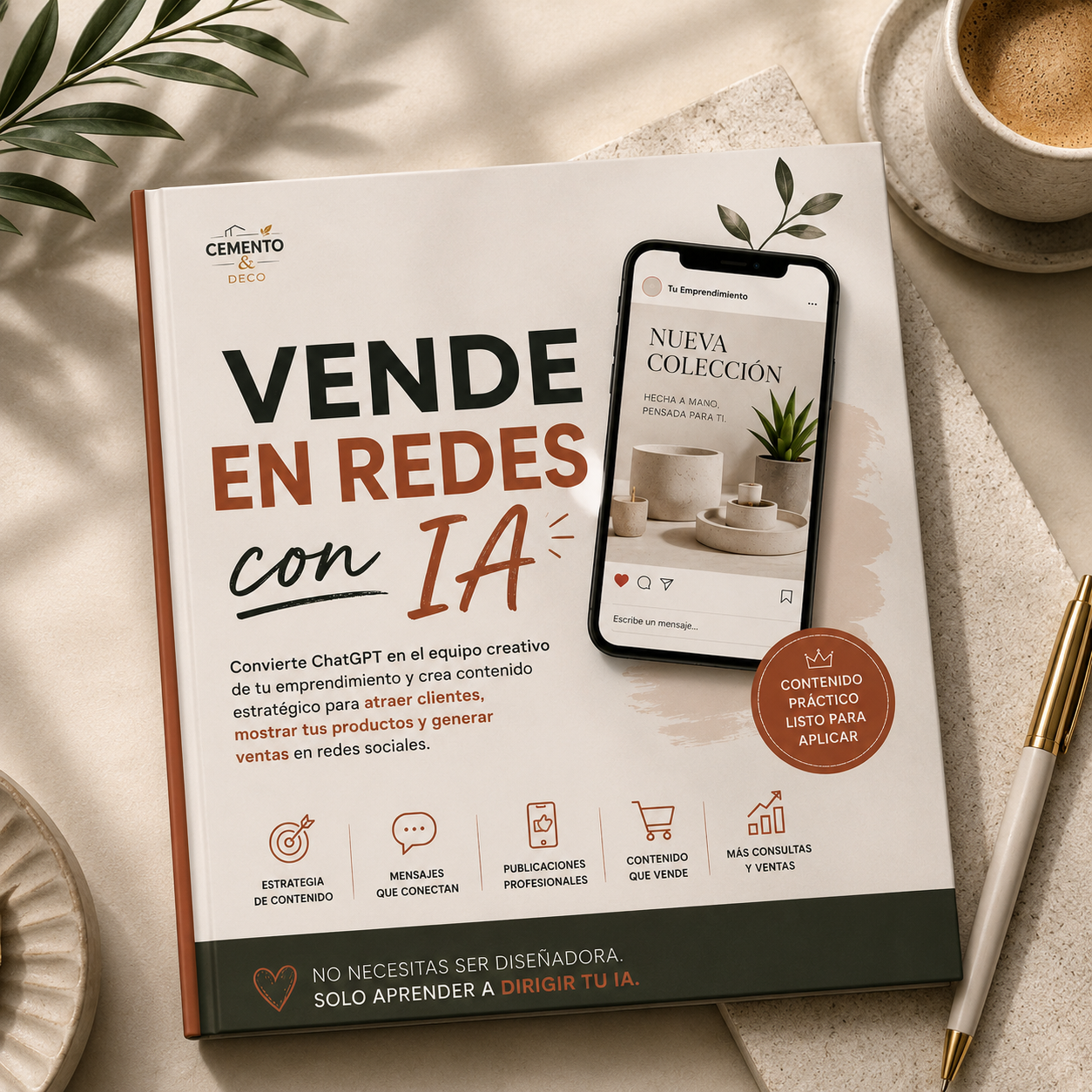 VENDE TUS CREACIONES EN REDES CON IA
